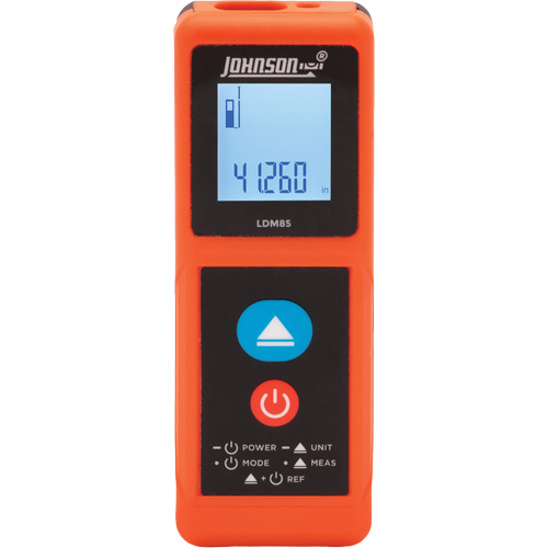 Laser Distance Meter, 2" - 330' (5.08 cm - 25.9 m) Range, Digital (Electronic) Chandler Sales