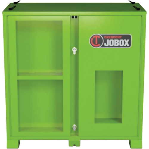 Onsite PPE Storage Cabinet, Steel, High-Visibility Lime Green Chandler Sales