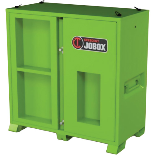 Onsite PPE Storage Cabinet, Steel, High-Visibility Lime Green Chandler Sales