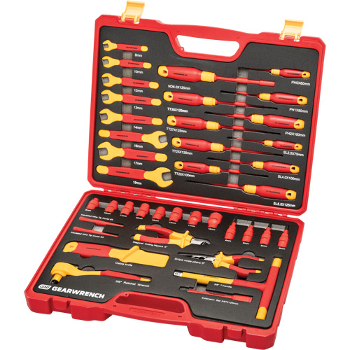 Jeu d'outils VDE isol&eacute;s, 1000 V, 39 M Chandler Sales