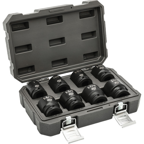 6-Point SAE Socket Set, 8 Pcs, Impact, 3/4" Drive Size Chandler Sales