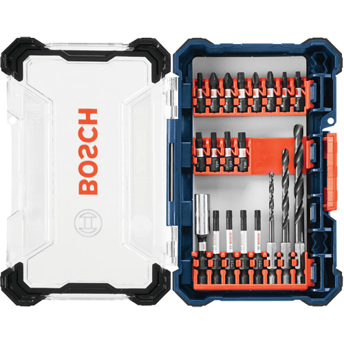 Custom Case System Drill & Drive Set, 20 Pcs., Phillips/Square/Torx&reg; Chandler Sales