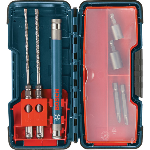 SDS-plus&reg; Bulldog Anchor Drive Installation Set, 7 Pieces, Carbide Chandler Sales