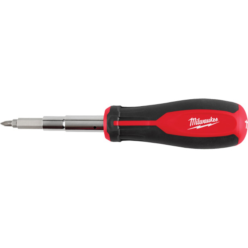 Tournevis multibits &agrave; entraînement magn&eacute;tique 1/4" et 3/8" 11 en 1, 8" lo, Prise Coussin&eacute;e Chandler Sales