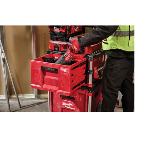 Boîte &agrave; outils avec un tiroir PACKOUT avec une capacit&eacute; de 50 lb, 16-3/10" x 22-1/5" x 14-3/10", Noir/Rouge Chandler Sales