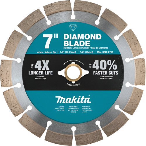 Lame de diamant segment&eacute;e pour un usage g&eacute;n&eacute;ral Chandler Sales