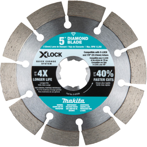 X-LOCK Segmented Diamond Blade for Masonry Cutting Chandler Sales