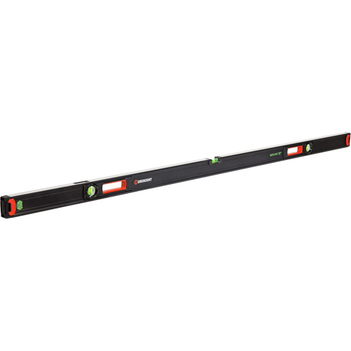 NITE EYE Beam Level, Box, 6' L, Aluminum, 3, Non-Magnetic Chandler Sales