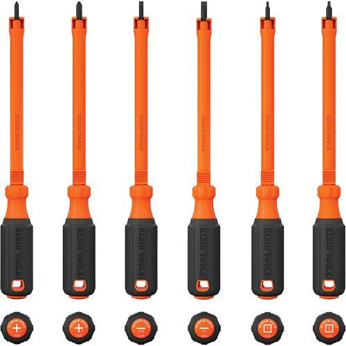 Insulated Hooded Screw Holding Screwdriver Set, 1000 V, 6 Pcs Chandler Sales