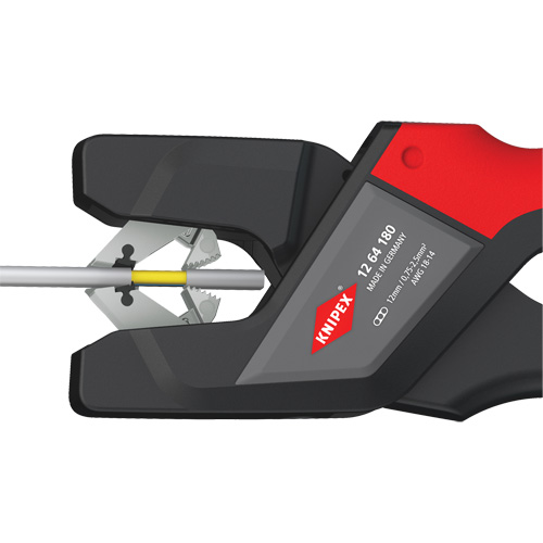 Automatic Flat Cable Stripper Pliers, 7-1/4" L, 14 - 18 AWG Chandler Sales