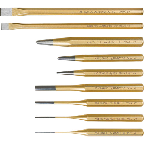 Punch & Chisel Set, 9 Pieces Chandler Sales