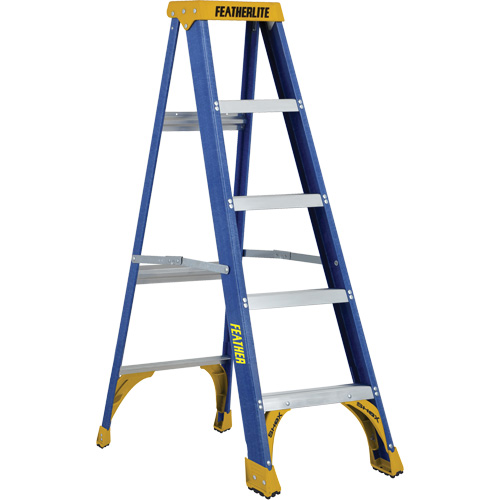Industrial Duty Stepladders (6300 Series), 5', Fibreglass, 250 lbs. Capacity, Type 1 Chandler Sales