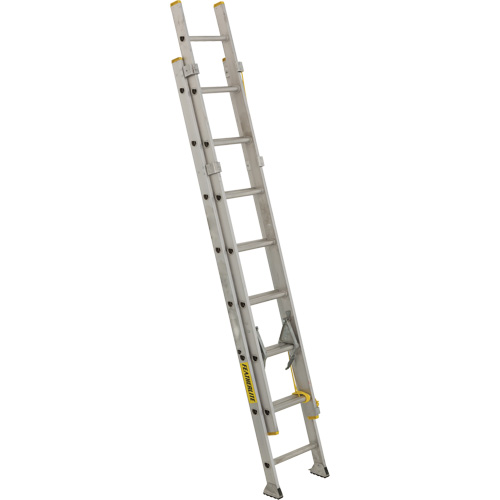 Industrial Heavy-Duty Extension Ladders, 300 lbs. Cap., 13' H, Grade 1A Chandler Sales