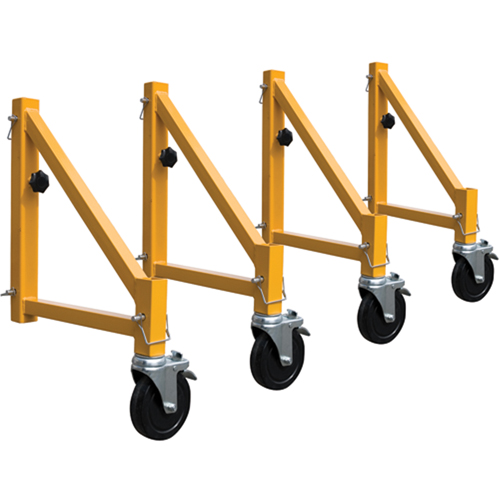 Mobile Work Scaffolding - Maxi Square Steel Scaffolding Accessories, Outrigger, 19-1/4" W x 24" H Chandler Sales