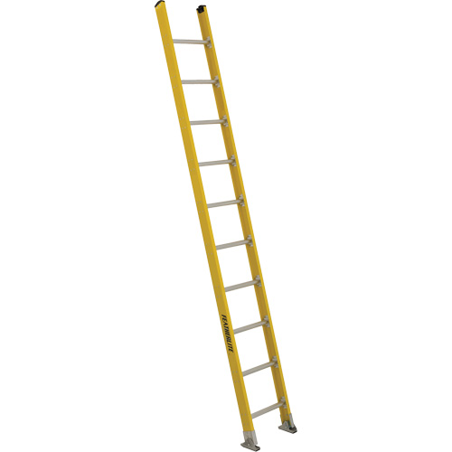 Industrial Extra Heavy-Duty Straight Ladders (5600 Series), 10', Fibreglass, 375 lbs., CSA Grade 1AA Chandler Sales