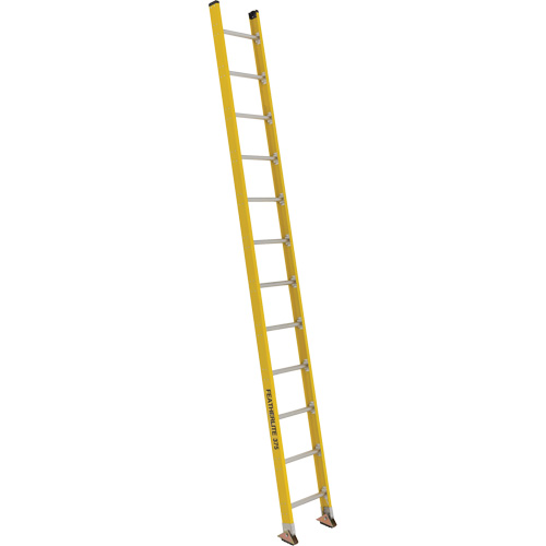 Industrial Extra Heavy-Duty Straight Ladders (5600 Series), 12', Fibreglass, 375 lbs., CSA Grade 1AA Chandler Sales