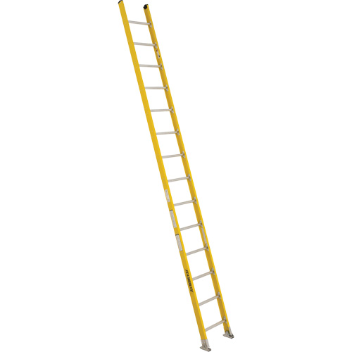 Industrial Extra Heavy-Duty Straight Ladders (5600 Series), 14', Fibreglass, 375 lbs., CSA Grade 1AA Chandler Sales
