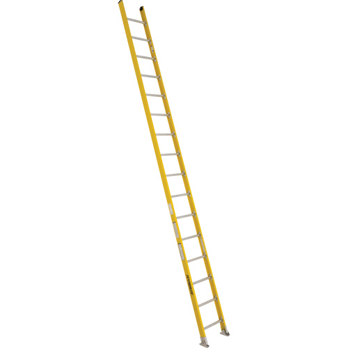 Industrial Extra Heavy-Duty Straight Ladders (5600 Series), 16', Fibreglass, 375 lbs., CSA Grade 1AA Chandler Sales
