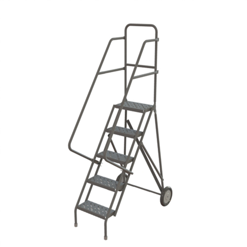 Rolling Ladder, 5 Steps, Serrated, 50" High Chandler Sales