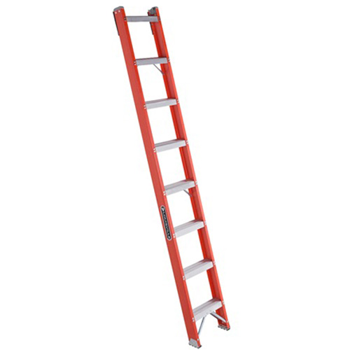 FH1000 Series Industrial Heavy-Duty Shelf Ladders, 8', Fibreglass, 300 lbs., CSA Grade 1A Chandler Sales