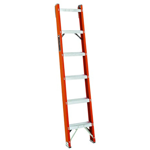 FH1000 Series Industrial Heavy-Duty Shelf Ladders, 6', Fibreglass, 300 lbs., CSA Grade 1A Chandler Sales
