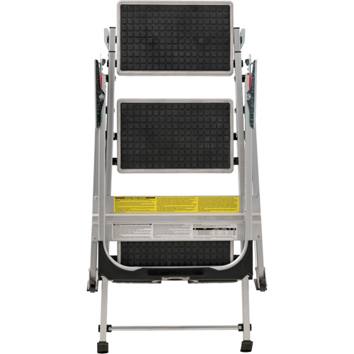 Tilt & Roll Step Stool Ladder, 3 Steps, 34" x 22" x 50.75" High Chandler Sales