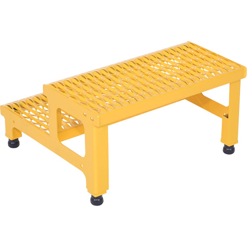 Plate-forme ajustable Step-Mate, 2 marche(s), 23-13/16" la x 22-7/8" lo x 15-1/4" h, Capacit&eacute; 500 lb Chandler Sales