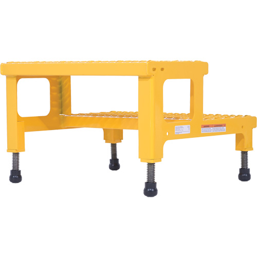 Plate-forme ajustable Step-Mate, 2 marche(s), 23-13/16" la x 22-7/8" lo x 15-1/4" h, Capacit&eacute; 500 lb Chandler Sales