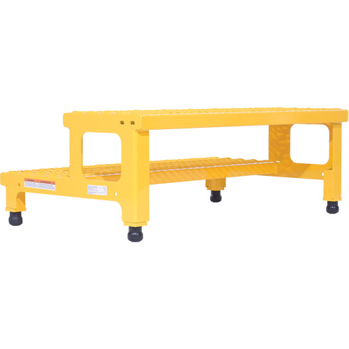 Adjustable Step-Mate Stand, 2 Step(s), 36-3/16" W x 22-7/8" L x 15-1/4" H, 500 lbs. Capacity Chandler Sales