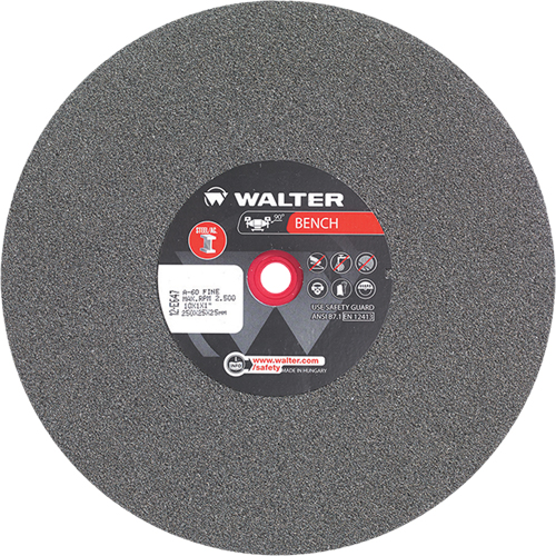 Bench Grinding Wheels, 10" x 1", 1" Arbor, 1 Chandler Sales