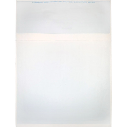 Papier &agrave; ch&egrave;que Chandler Sales