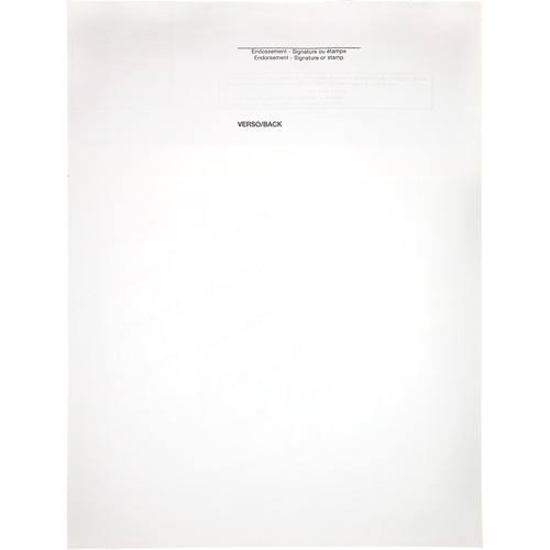 Papier &agrave; ch&egrave;que Chandler Sales