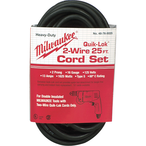 2-Wire Quik-Lok&reg; Cord Chandler Sales