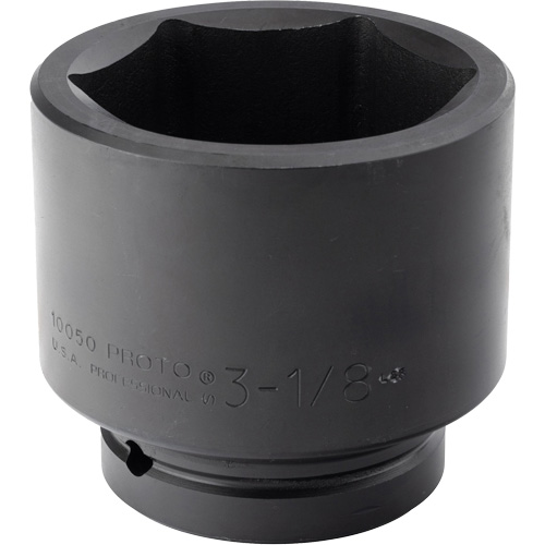 Socket, Impact, 3-1/8", 1" Drive, 6 Points Chandler Sales
