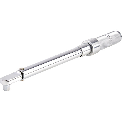 Cl&eacute; dynamom&eacute;trique microm&eacute;trique &agrave; t&ecirc;te fixe, &agrave; cliquer, Entraînement 3/8" carr&eacute;, 16-80 lb-pi Chandler Sales