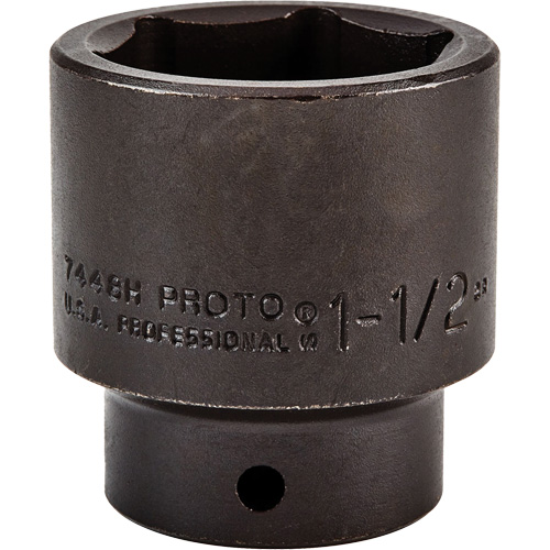 Socket, Impact, 1-1/2", 1/2" Drive, 6 Points Chandler Sales