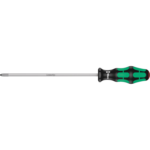 Phillips Screwdriver, #2, 12" L, Plastic Handle Chandler Sales