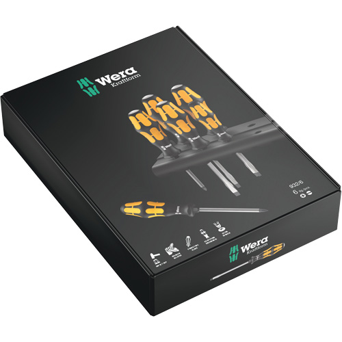 Jeu de tournevis s&eacute;rie 900 Chiseldriver et support, 6 mcx Chandler Sales