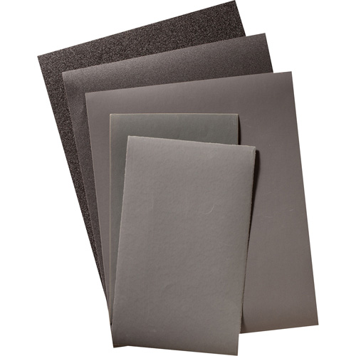 Sanding Paper Sheet, 9" x 11", 320 Grit, Silicon Carbide Chandler Sales