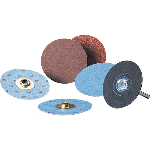 Disque &agrave; changement rapide Standard Abrasives, 3" dia., Grain P240, Oxyde d'aluminium Chandler Sales