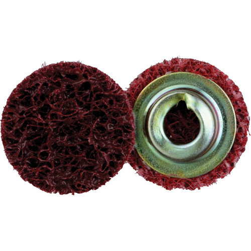 Disque de conditionnement de surface &agrave; remplacement rapide Standard Abrasives, 3/4" dia., Grain Moyen, Oxyde d'aluminium Chandler Sales