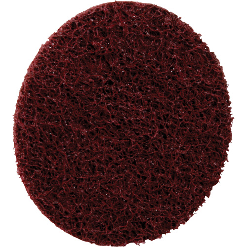 Disque de conditionnement de surface &agrave; remplacement rapide Standard Abrasives, 3" dia., Grain Moyen, Oxyde d'aluminium Chandler Sales