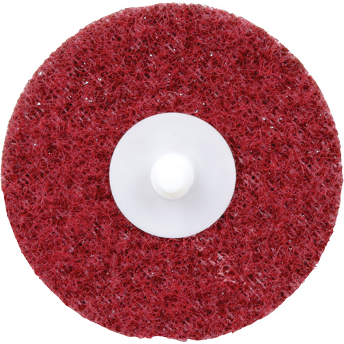 Disque de conditionnement de surface &agrave; remplacement rapide Standard Abrasives, 3" dia., Grain Moyen, Oxyde d'aluminium Chandler Sales
