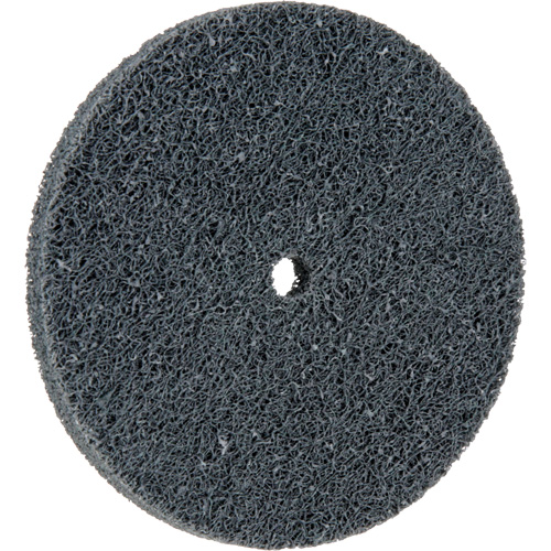 Standard Abrasives 500 Series Soft Density Unitized Wheels, 3" x 1/4", 1/4" Arbor, Fine Grit, Silicon Carbide Chandler Sales