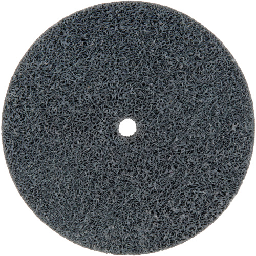 Standard Abrasives 500 Series Soft Density Unitized Wheels, 3" x 1/2", 1/4" Arbor, Fine Grit, Silicon Carbide Chandler Sales