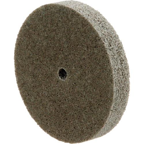 Disque unitaris&eacute; Standard Abrasives, 3" x 1/2", Arbre de 1/4", Grain de Moyen, Oxyde d'aluminium Chandler Sales