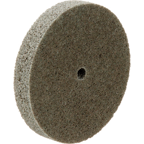 Disque unitaris&eacute; Standard Abrasives, 3" x 1/2", Arbre de 1/4", Grain de Moyen, Oxyde d'aluminium Chandler Sales