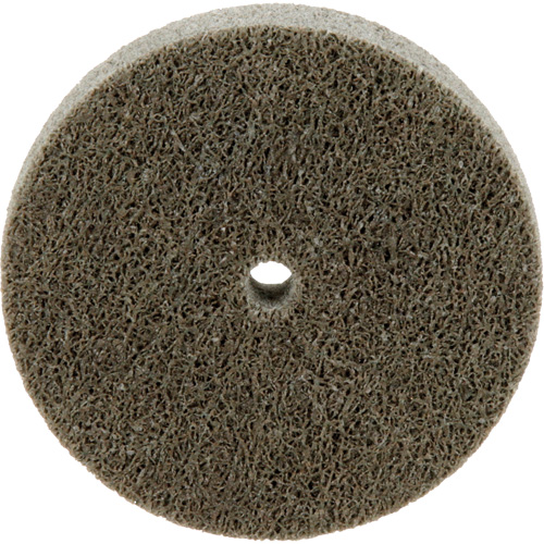 Disque unitaris&eacute; Standard Abrasives, 3" x 1/2", Arbre de 1/4", Grain de Moyen, Oxyde d'aluminium Chandler Sales