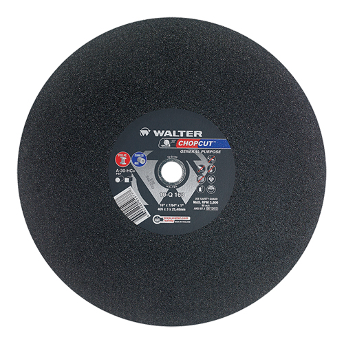 Chopcut Cut-Off Wheel, 16" x 7/8", 1" Arbor, Type 1, Aluminum Oxide, 3800 RPM Chandler Sales