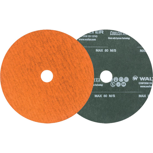 Disques en fibre - Coolcut XX, C&eacute;ramique, 36, 5" Dia x 7/8" Arbre Chandler Sales